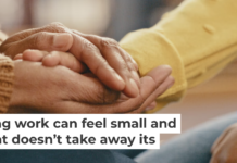 Work and family are both central to many people’s sense of identity and how they hope to make a difference. Kobus Louw/E+ via Getty Images